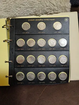 Álbum Monedas Españolas IV (Estado Español)