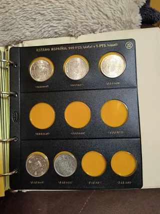 Álbum Monedas Españolas IV (Estado Español)