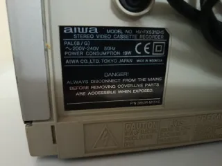 Reproductor VHS Aiwa FX531