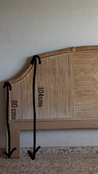 Cabecero de Ratán 190 cm