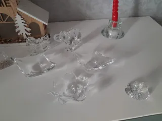 Collezione Cristallo Animali e Fiori