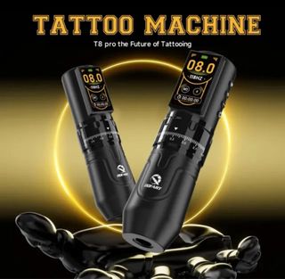 Máquina Tatuaje Dofart Inalámbrica Negra