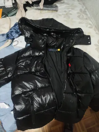 Chaqueta Polo Ralph Lauren Negra con Capucha