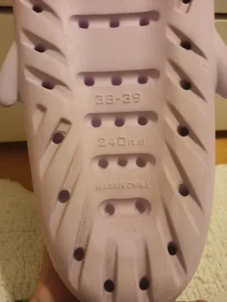 Chanclas Tiburón Violeta