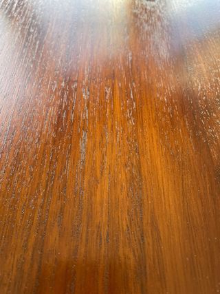 Mesa comedor redonda teca