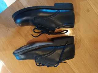 Zapatos clásicos niño negros