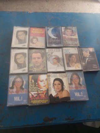 13 cinta  de cassette