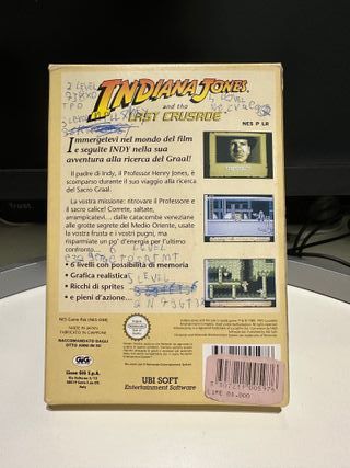 Indy Indiana Jones - Nintendo NES - ITA