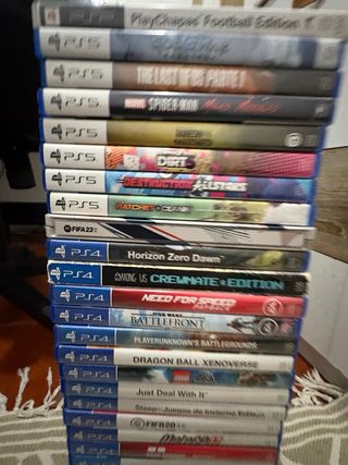 33 Juegos PS5 ps4 xbox one psp ps3 ps2 xbox 360