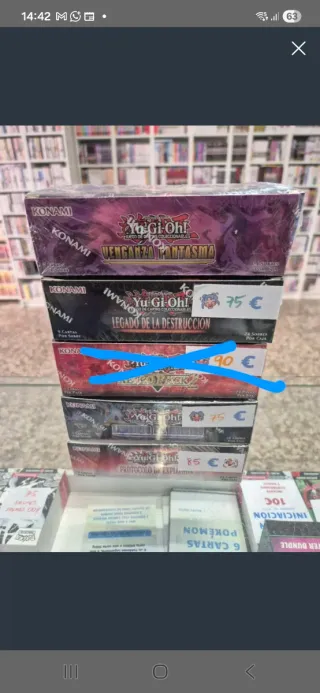Pack Cajas Yugioh