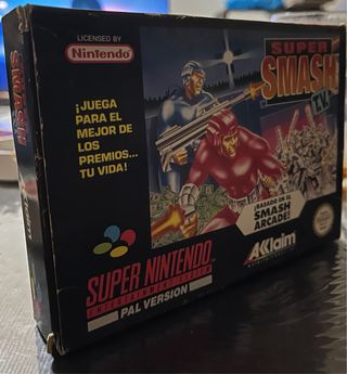 Super Smash TV SNES PAL España Completo