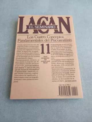 EL SEMINARIO DE JACQUES LACAN, LIBRO 11: