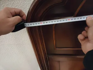 Cabecero y mesitas de noche madera