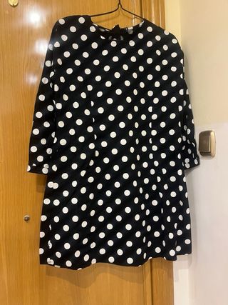 Vestido estampado cadenas M/38