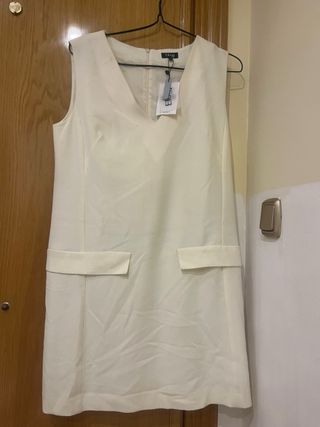 Vestido estampado cadenas M/38