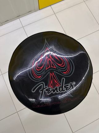 Banqueta Barstool Fender Custom Shop Negra