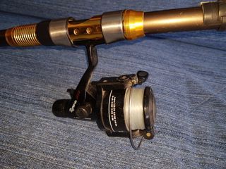 Pack 2 cañas de pescar y complementos