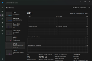 Portátil HP Pavilion Core i5 8th Gen GTX 1050