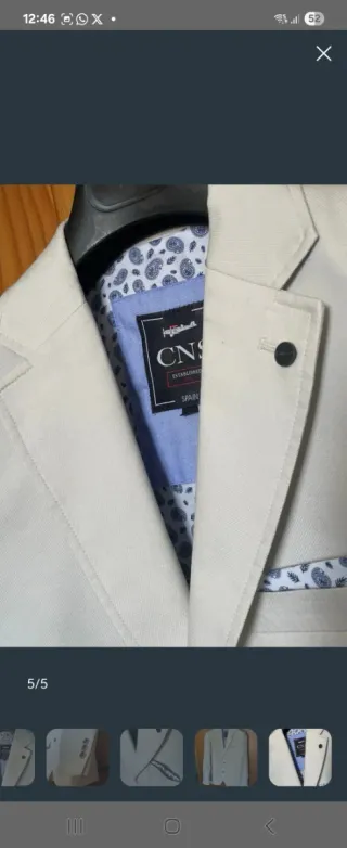 Chaqueta deportiva CNS beige