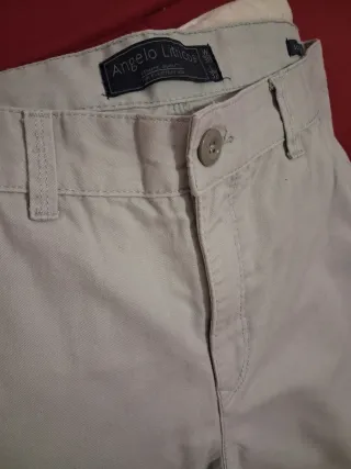 Pantalones Nautica Slim Fit Beige Talla M