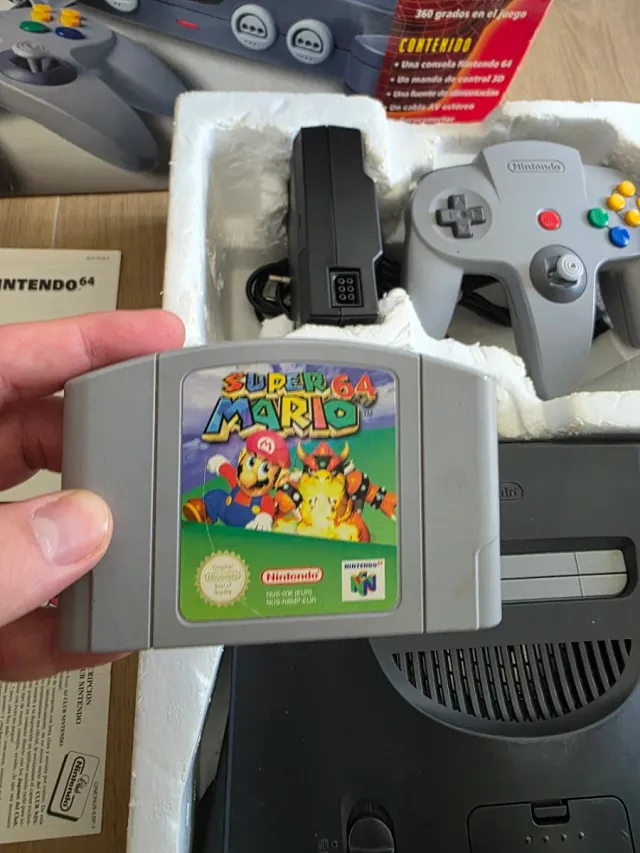 Nintendo 64 Consola con caja original