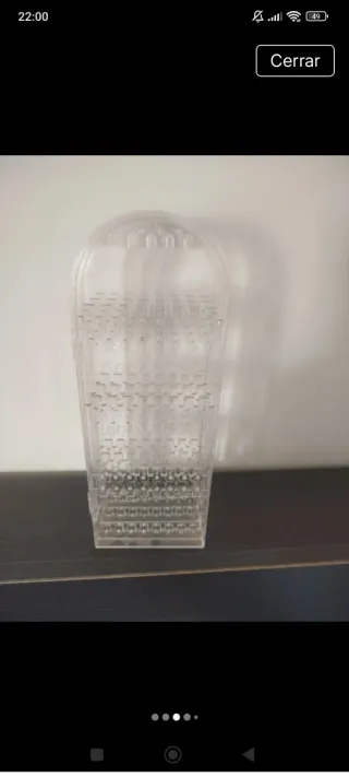 Expositor acrílico para pendientes