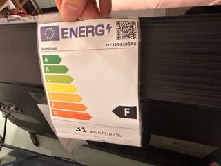 Televisión Samsung 32 Negra