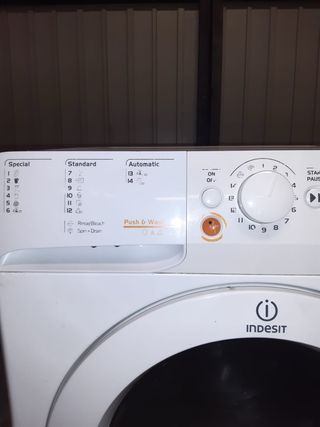Lavadora secadora Indesit 7 kg1600rpm