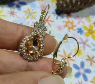 Conjunto 3 Piezas: Anillo, Pendientes, Colgante