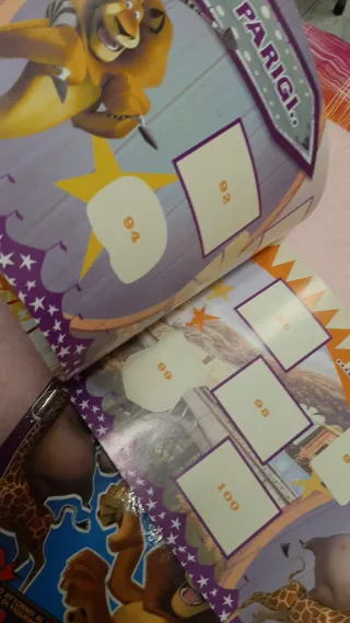 Madagascar 3 Sticker album pz. 2