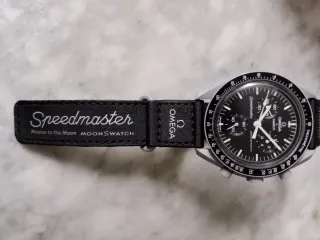 Omega x Swatch Speedmaster Moonwatch Negro
