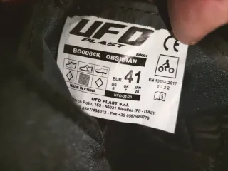 Botas de motocross UFO modelo OBSIDIAN