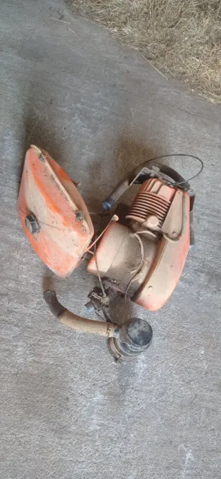 Motor motocultor Piva con accesorios