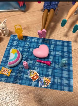Barbie Campamento Mattel Acampada barbie