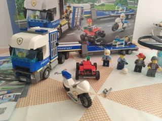 Lego City 60244 Camión de Policía