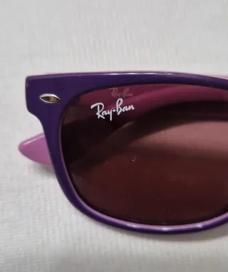 Gafas de sol Ray-Ban infantiles morado/rosa