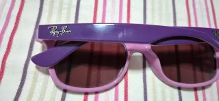 Gafas de sol Ray-Ban infantiles morado/rosa