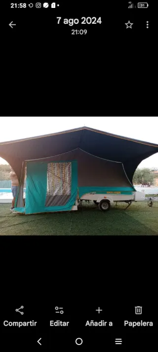 Carro tienda Wolder Gobi