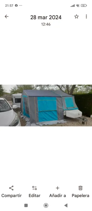 Carro tienda Wolder Gobi