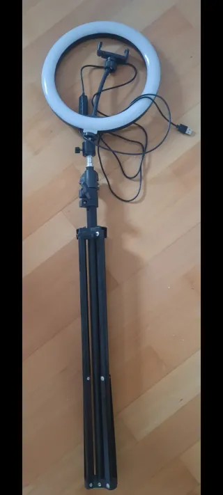 Trípode LED para selfies