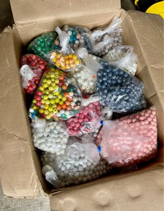 Lotto perline miste per creazioni fai da te