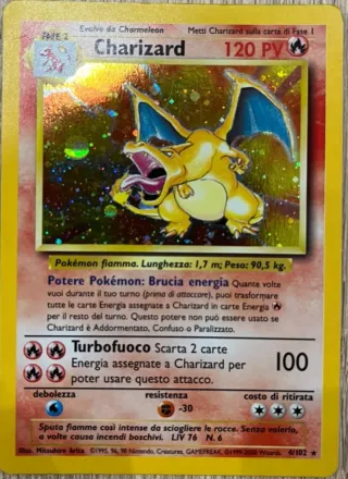 Charizard Holo Base Set (Unlimited) 4/102