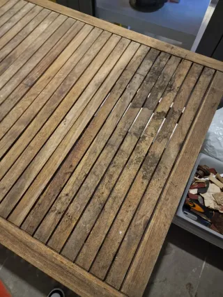 Mesa y Sillas plegables Jardín