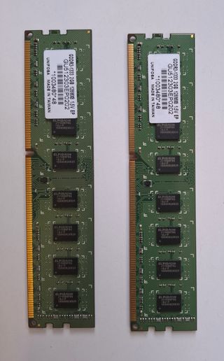 2x Unifosa 2GB DDR3 1333MHz Módulos RAM