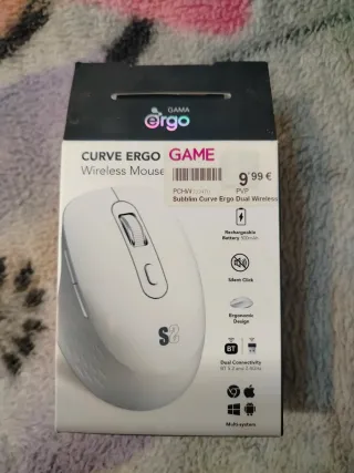 Ratón Inalámbrico Gama Ergo Dual Wireless