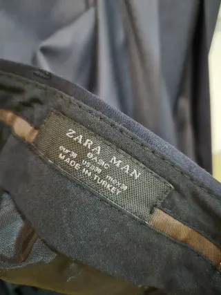 Traje hombre 100% algodón