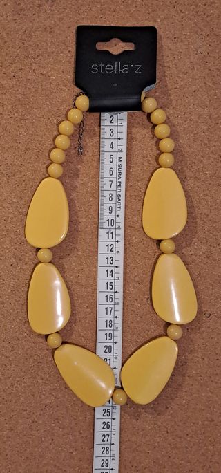 Collana Stella.z Gialla