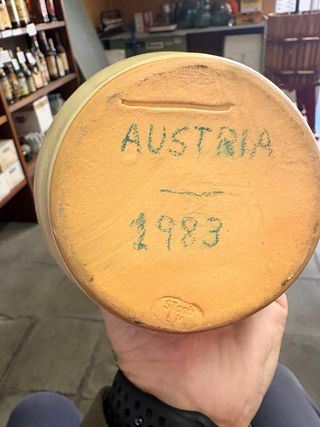 Jarra de cerámica austriaca floral