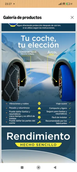 Fundas de neumático ARCOL para nieve