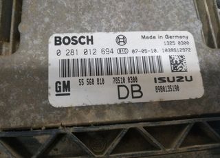 445095 55560810 centralita motor uce opel astra h